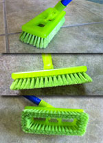 Tile/Grout Scrubbing Brush Green